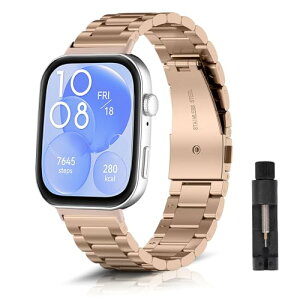 Huawei Watch Fit 4/3/Fit 4 Pro �o���h �����o���h �r�W�l�X �X�e�����X �t�@�[�E�F�C�E�H�b�`�t�B�b�g4 �T�C�Y���߉\ �����H��t�� huawei watch fit 4 pro �ւ��x���g huawei watch fit 3/4/4 pro�p �����x���g 