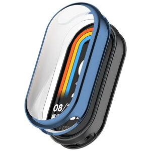 Xiaomi Smart Band 9 / 10 P[X VI~ X}[goh9 / 10 \tgP[XSʕی ϏՌ _炩 bL EȒP TPU EIb` یP[X ^ Jo[ Xiaomi Mi band 9/10 Ή (u[) 
