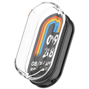 Xiaomi Smart Band 9 / 10 �P�[�X �V���I�~ �X�}�[�g�o���h9 / 10 �\�t�g�P�[�X�S�ʕی� �ϏՌ� �����ߗ� �_�炩�� �E���ȒP TPU �E�I�b�` �ی�P�[�X �����^ �J�o�[ Xiaomi Mi band 9/10 �Ή� (�N���A) ����