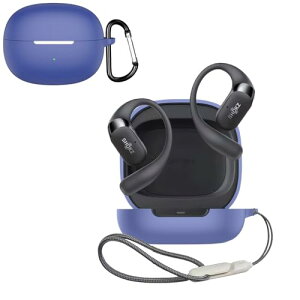 Shokz (�V���b�N�X) OpenDots One �P�[�X �\�t�g �V���R�� �N�[�� �f�U�C�� �Ռ��z�� �h�� �h�o �y�� �����h�~�p�̃t�b�N�𓋍ڂ��� �X�����\�t�g �P�[�X�J�o�[ Shokz (�V���b�N�X) OpenDots One �J�o�[ (