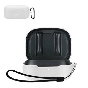 Denon AHC500W �P�[�X �\�t�g �V���R�� �N�[�� �f�U�C�� �Ռ��z�� �h�� �h�o �y�� �����h�~�p�̃t�b�N�𓋍ڂ��� �X�����\�t�g �P�[�X�J�o�[ DenonAHC500W �J�o�[ (�z���C�g) ��������