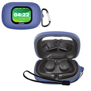 Cleer ARC 5 �P�[�X �\�t�g �V���R�� �N�[�� �f�U�C�� �Ռ��z�� �h�� �h�o �y�� �����h�~�p�̃t�b�N�𓋍ڂ��� �X�����\�t�g �P�[�X �J�o�[ Cleer ARC5 �J�o�[ (�u���[) ��������