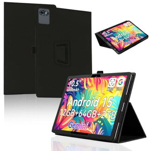 Tabwee T80 �P�[�X �p�x���� �㎿PU���U�[ �L�Y�h�~ ���C�z�� �S�ʕی� �y�����[�\ �Փ˖h�~ �h���h �y�� �C�菝�h�~ �܂��� Tabwee T80 10.5�C���`��p �P�[�X �J�o�[ (�u���b�N) ��������