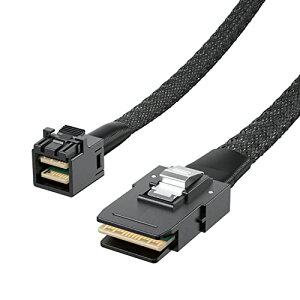SFF-8643 to SFF-8087 ���� Mini SAS HD �P�[�u�� RAID �R���g���[���[ �n�[�h �h���C�u�Ή� 100 �I�[�� 0.5 m (1.6 �t�B�[�g) 2�{���� ��������