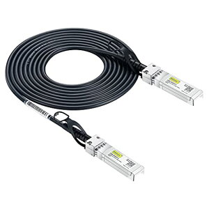 10G SFP+Cable 10GBASE-CU Twinax�P�[�u�� Intel XDACBL3M / Ubiquiti / D-Link / Supermicro / Netgear / Mikrotik / ZTE Devices / F5 �݊� 3m