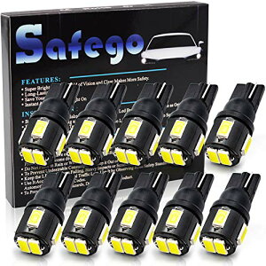 T10 LED �z���C�g ���� �|�W�V���������v / ���[�������v LED T10 �Ԍ�12V 2W 10�� ��������