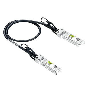 2�{���� 10G SFP+ �P�[�u�� SFP+ DAC Twinax�P�[�u�� Cisco SFP-H10GB-CU0.25M Meraki Ubiquiti UniFi Mikrotik Intel Fortinet Netgear Arista D-Link Supermicro TP-Link�Ȃǌ݊� 0.25m ��������