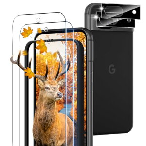�������� Google Pixel 8A �K���X�t�B���� 2�� �s�N�Z��8A �t�B���� + 2�� �J�����ی�t�B���� Pixel 8A �����K���X �S�� �ی�t�B���� �����ߗ� 3D Touch����0.26�����^ ��U�h�~ �����x �ϏՌ� �w�� ��