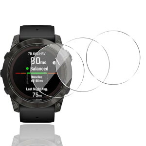 GARMIN Fenix 7X Pro / epix Pro (Gen 2) 51mm / Fenix 7X �K���X�t�B���� 3�� �K�[�~�� �t�B���� �ی�t�B���� �����K���X ��U�h�~ �����x �ϏՌ� �w�� ����h�~ �ȒP�\��t�� ��������