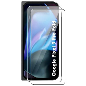 [2���Z�b�g] Google Pixel 9 Pro Fold �K���X�t�B���� 2.5D���E���h�G�b�W���H �����ߗ� �s�N�Z�� 9 Pro Fold �����K���X�t�B���� �d�x9H Google Pixel9 Pro Fold �Ή� ��������
