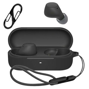 SONY WF-C510 �P�[�X �\�t�g �Ռ��z�� �h�� �h�o �y�� �����h�~�p�̃t�b�N �X���� �\�t�g�P�[�X �J�o�[ �����h�~ �V���J�Q�� �X�|�[�c �N�[�� �f�U�C�� ��֕i �ЊO�i �u���b�N ��������