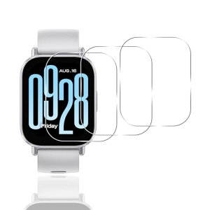 �y3���Z�b�g�z Xiaomi Redmi Watch 5 Active �K���X�t�B���� Redmi Watch 5 Active �t�B���� Redmi Watch 5 Active 2�C���` �ی�t�B���� �����K���X �����ߗ� 3D Touch����0.26 �����^ ��U�h�~ �����x �ϏՌ� �w�� ��