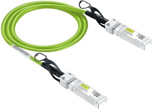 10G SFP+ �P�[�u�� SFP+ DAC Twinax�P�[�u�� Cisco SFP-H10GB-CU Meraki Ubiquiti UniFi Mikrotik Intel Fortinet Netgear Arista D-Link Supermicro TP-Link�Ȃǌ݊� 2m �O���[�� ��������