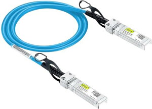 10G SFP+ �P�[�u�� SFP+ DAC Twinax�P�[�u�� Cisco SFP-H10GB-CU Meraki Ubiquiti UniFi Mikrotik Intel Fortinet Netgear Arista D-Link Supermicro TP-Link�Ȃǌ݊� 2m �u���[