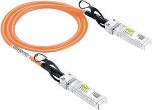 10G SFP+ �P�[�u�� SFP+ DAC Twinax�P�[�u�� Cisco SFP-H10GB-CU Meraki Ubiquiti UniFi Mikrotik Intel Fortinet Netgear Arista D-Link Supermicro TP-Link�Ȃǌ݊� 2m �I�����W