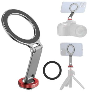 �O�r�}�E���g �X�}�z�z���_�[ �}�O�l�b�g�}�E���g MagSafe1 / 4�˂����t�� �J������O�r ���B��_�ȂǂɎ��t���\ iPhone16 / 15 / 14 / 13 / 12 / Sony / ��r / Canon / Sony / Nikon / Fujifilm / ��჌�t / ��