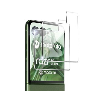 [2���Z�b�g] Motorola Razr 50 Ultra �t�B���� 2.5D���E���h�G�b�W���H �����ߗ� Razr50 Ultra �K���X�t�B���� �d�x9H Moto Razr 50 Ultra �Ή� ��������