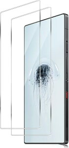 [2���Z�b�g] RedMagic 10 Pro / RedMagic 10 Pro+ �t�B���� 2.5D���E���h�G�b�W���H �����ߗ� RedMagic 10 pro / 10 pro plus �����K���X�t�B���� �d�x9H RedMagic 10 Pro �Ή� ��������