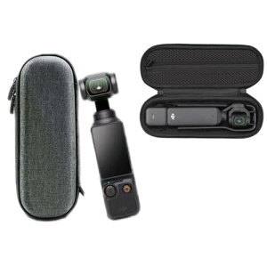 DJI OSMO Pocket 3 �P�[�X �ی� ���[�o�b�O �ی�P�[�X ���[�P�[�X �����^�� �ی�J�o�[ �ϏՌ� �ی� �L�Y�h�~ ���[ ��֕i �ЊO�i �R���p�N�g �|�[�^�u�� �L�������O�P�[�X (GRAY)