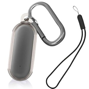 �y�V�o��z PLAUD NotePin AI �{�C�X���R�[�_�[ �P�[�X �N���A �J�o�[ (�J���r�i�t��+�X�g���b�v�t�� ) �֗� �J���r�i�t ���s �y�ʏ��^ �����[�d�\ PLAUD NotePin AI �P�[�X �J�o�[ (�N���A-�O���[)