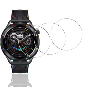 �y3���Z�b�g�z Xiaomi Watch S4 �K���X�t�B���� �V���I�~Watch S4 �ی�t�B���� �����K���X �����ߗ� 3D Touch����0.26 �����^ ��U�h�~ �����x �ϏՌ� �w�� ����h�~ �[���C�A �ȒP�\��t��