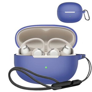 SHOKZ OpenDots One �P�[�X �J���r�i �X�g���b�v �_�炩�� �y�� �L�Y�h�~ �h�� �h�o �����܂܏[�d�\ �j�����pSHOKZ OpenDots One�p�C���z�� ���[�P�[�X (�u���[) ��������