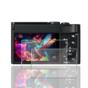 Panasonic LUMIX TZ99 �ی�t�B���� �K���X�t�B���� 2�� LUMIX TZ99 �t�B���� Panasonic LUMIX DC-TZ99 �t���ی�t�B���� �����K���X �����ߗ� 3D Touch��U�h�~ �����x �ϏՌ� �w�� ����h�~ �[���C�A ���E���h