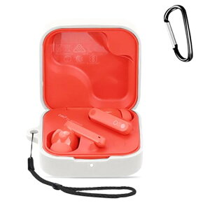 CMF by Nothing Buds 2 �P�[�X �V���R���C���z���P�[�X �J�o�[ �ϏՌ� �J���r�i���X�g���b�v�t�� �h�����H �y�ʐ݌v ���n ����~��[�z���C�g ��] ��������