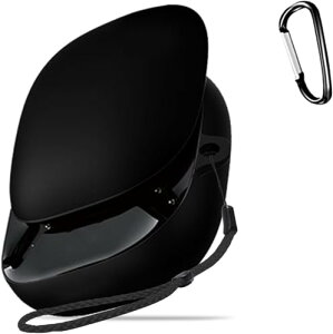 Anker Soundcore Liberty 5 �P�[�X �J�o�[ �J���r�i�t��+�X�g���b�v�t�� �ϏՌ� �h�� �h�o �����[�d�\ �S�ʕی� �L�Y�h�~ Soundcore Liberty 5 �A���J�[ �C���z���P�[�X [�u���b�N ��] ��������