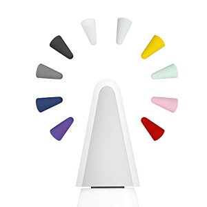 Apple Pencil �y���� �A�b�v���y���V�� 2 �ی� �J�o�[ ��1���� / ��񐢑� �y���� ���y�� ���� tips �E���ȒP ���C�𑝂₷ �Â��� ����~�� 10���� (Colour) ��������