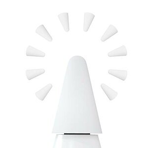 Apple Pencil �y���� �A�b�v���y���V�� 2 �ی� �J�o�[ ��1���� / ��񐢑� �y���� ���y�� ���� tips �E���ȒP ���C�𑝂₷ �Â��� ����~�� 10���� (White) ��������