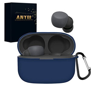 Sony LinkBuds S WF-LS900N �P�[�X �V���R�� �[�d �h�� �h�o �ϏՌ� �����h�~ �J���r�i�t�� �����h�~ WF-LS900N �P�[�X �j�����p ���[ �P�[�X Linkbuds S WF-LS900N �ی�P�[�X (�u���[) ��������