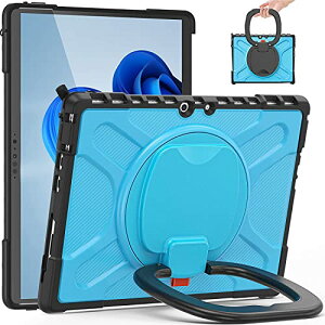 Surface Pro 7 / Pro 6 / Pro 5 / Pro 4 �P�[�X �ϏՌ� 360°��]�X�^���h�@�\ Surface Pro7 / Pro6 / Pro5 / Pro4 �J�o�[ ������� �T�[�t�F�X �v�� 7 �ی�P�[�X ���߉\ ��v �h�o ���@�\ ���p �����Ռ��ی쐫�\ 