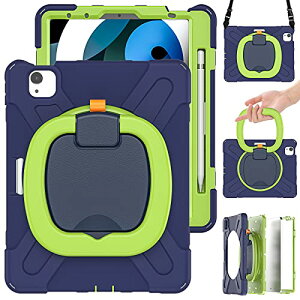 iPad Air 11�C���` 2025 (M3) / 2024 (M2) �P�[�X / iPad Air ��5 / 4���� �P�[�X 360°��]������ �ϏՌ� �y���V�����[ ��� �L�b�Y ���킢�� �q�� ������t�� ���|�� �΂ߊ|�� �A�C�p�b�h pro 11�J�o�[ �c�u��