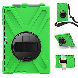 Surface Go 4/Go 3 / Go2 / Go �P�[�X Surface GO �J�o�[ 360�x��] ������t�� �΂ߊ|�� �V�����_�[�x���g ���|�� �X�g���b�v �T�[�t�F�X �S�[ 4/�S�[ 3 / �S�[ 2 / �S�[ 10.5�C���` �^�u���b�g �ی�P�[�X ��