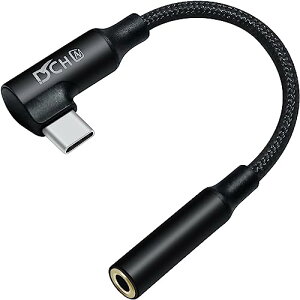 USB �I�[�f�B�I �ϊ� �A�_�v�^ �P�[�u�� L�� USB C �C���z���W���b�N �w�b�h�t�H���W���b�N �ϊ� Type C 3.5mm �X�e���I�~�j�[�q TRRS / 4�� USB �ϊ� �i�C�����҂� DAC�`�b�v�t�� 24bits / 96KHzHi-Fi ���� (