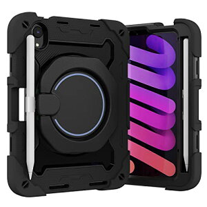 iPad Mini7 (A17 Pro) / mini6 �P�[�X�c�u�� �ϏՌ� ���V�����_�[�t�� �X�^���h �y�� ���[ iPad mini ��6 / 7���� 8.3�C���` �V���R�� �n�[�h �h�o ���킢�� �A�C�p�b�h�J�o�[ �L�b�Y �q�� �A�C�p�b�h�~�j6 