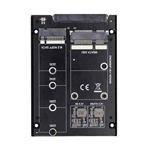 MSATA & M.2 NGFF SATA SSD - 2.5�C���` SATA 2�C��1�R���{ JBOD HDD �f�B�X�N�h���C�u�G���N���[�W���A�_�v�^�[ ��������