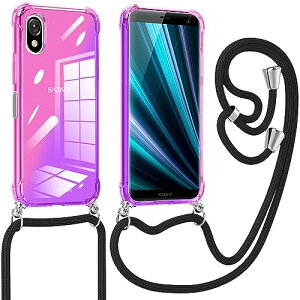 Xperia Ace III �P�[�X �N���A �\�t�g TPU �O���f�[�V���� SO-53C SOG08�P�[�X �ϏՌ� ���^ ���|�� �΂߂��� ��|���P�[�X ���΂ݖh�~ �y�� ��̌^ ���킢�� �t�@�b�V���� �g�уJ�o�[ �s���N / �p�[�v