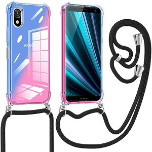 Xperia Ace III �P�[�X �N���A �\�t�g TPU �O���f�[�V���� SO-53C SOG08�P�[�X �ϏՌ� ���^ ���|�� �΂߂��� ��|���P�[�X ���΂ݖh�~ �y�� ��̌^ ���킢�� �t�@�b�V���� �g�уJ�o�[ �u���[ / �s���N 