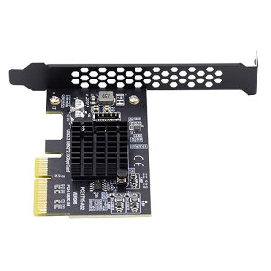 20Gbps USB 3.2 Gen2 Type-E IDC �t�����g�w�b�_�[ USB-C - PCI-E 4X Express�J�[�h�A�_�v�^�[ �f�X�N�g�b�v�}�U�[�{�[�h�p ��������