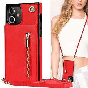 iPhone13 mini �P�[�X �蒠�^ �X�}�z �V�����_�[ �N���X�{�f�B ���|�� �񂩂� �΂߂��� �V�����_�[�P�[�X �X�^���h ���z�^ �w�� �|�P�b�g�t�� [�㉺�J] �J�[�h���[ ��]�����O ���C ���b�h ������