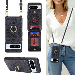 Google Pixel 8 Pro �P�[�X �蒠�^ �X�}�z�P�[�X �V�����_�[ �N���X�{�f�B ���|�� �񂩂� �΂߂��� �w�� �|�P�b�g�t�� ���z�^ [�㉺�J] �V�����_�[ RFID�@�\ �J�[�h���[ 360°��] �����O ���u ���C�@