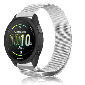 GARMIN Forerunner 165 / 165 Music �����o���h �X�e�����X ���C�t�� �X�|�[�c�o���h �}�O�l�b�g�� ������� ���߉\ �����x���g �X�g���b�v GARMIN (�K�[�~��) Forerunner 165 / 165 Music �p (�V���o�[) ������