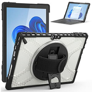 Surface Pro 7 / Pro 6 / Pro 5 / Pro 4 �P�[�X �ϏՌ� 360°��]�X�^���h�@�\ �}�C�N���\�t�g Surface Pro7 / Pro6 / Pro5 / Pro4 �J�o�[ ������� �T�[�t�F�X �v�� 7 �ی�P�[�X ���߉\ ��v �n���h�X�g���b�v �h