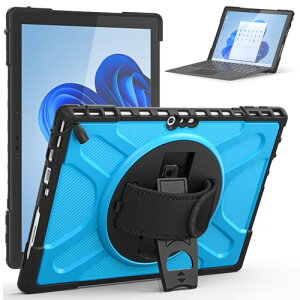Surface Pro 7 / Pro 6 / Pro 5 / Pro 4 �P�[�X �ϏՌ� 360°��]�X�^���h�@�\ �}�C�N���\�t�g Surface Pro7 / Pro6 / Pro5 / Pro4 �J�o�[ ������� �T�[�t�F�X �v�� 7 �ی�P�[�X ���߉\ ��v �n���h�X�g���b�v �h