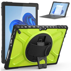 Surface Pro 7 / Pro 6 / Pro 5 / Pro 4 �P�[�X �ϏՌ� 360°��]�X�^���h�@�\ �}�C�N���\�t�g Surface Pro7 / Pro6 / Pro5 / Pro4 �J�o�[ ������� �T�[�t�F�X �v�� 7 �ی�P�[�X ���߉\ ��v �n���h�X�g���b�v �h