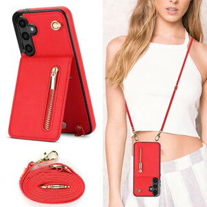 Galaxy S25 Plus �P�[�X �蒠�^ ���|�� �񂩂� �΂߂��� �V�����_�[�P�[�X ���z�^ �J�[�h���[ �V�����_�[ [�㉺�J] �J�o�[ ���u�� Qi ���C�����X�[�d�Ή� �X�g���b�v�t�� ���^ �y�� ���b�h ������