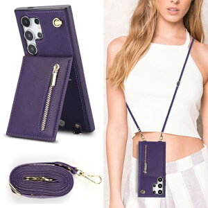 Galaxy S25 Ultra �P�[�X �蒠�^ ���|�� �񂩂� �΂߂��� �V�����_�[�P�[�X ���z�^ �J�[�h���[ �V�����_�[ [�㉺�J] �J�o�[ ���u�� Qi ���C�����X�[�d�Ή� �X�g���b�v�t�� ���^ �y�� �p�[�v�� ����