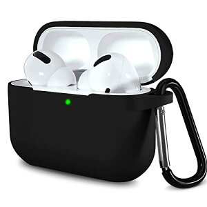 AirPods Pro2 �P�[�X / AirPods Pro �P�[�X �G�A�[�|�b�Y�v��2 / 1 �ɔ� �V���R�� LED�� �ϏՌ� �h�� �h�o �y�� ���C�����X�[�d ���h�~ �����h�~ �V���v���X���� �J���r�i�t�� (�u���b�N) ��������
